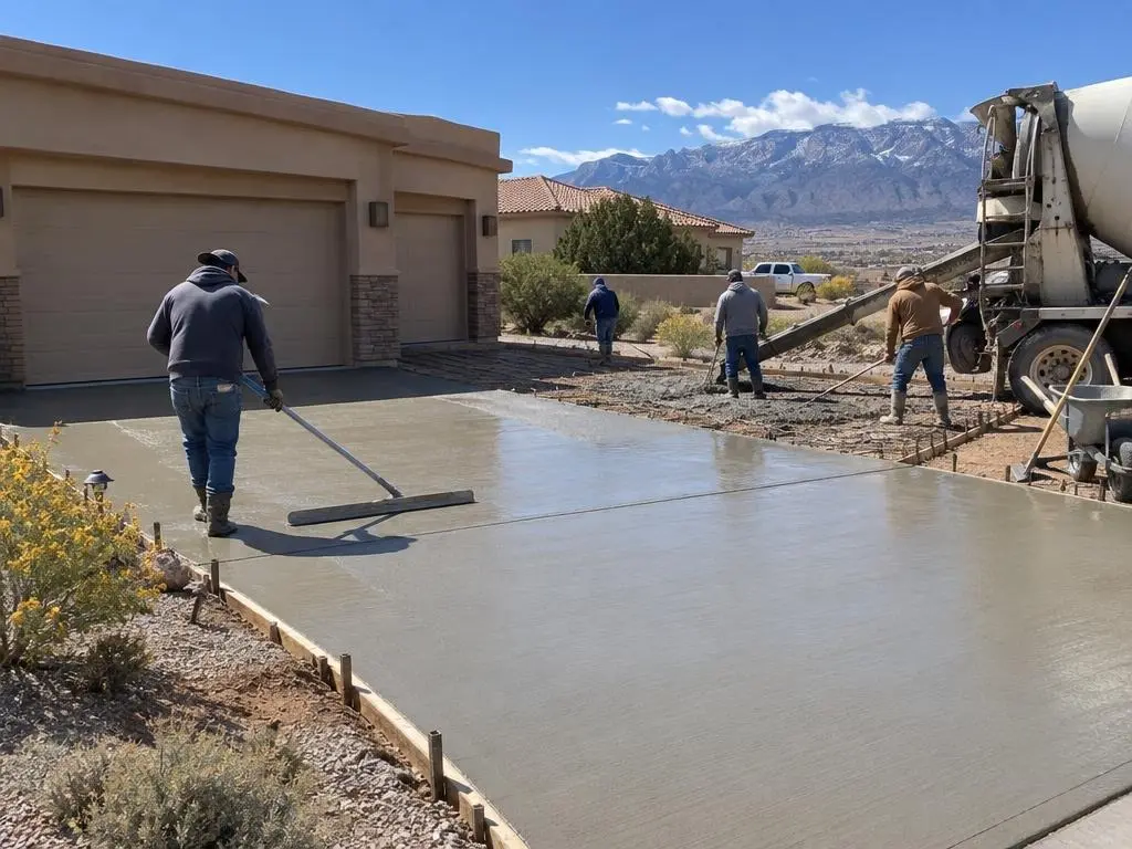 Concrete Driveways in Rio Rancho, NM